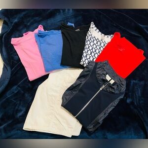 Collection of Chico’s Tops, Jacket, Shorts Sz2